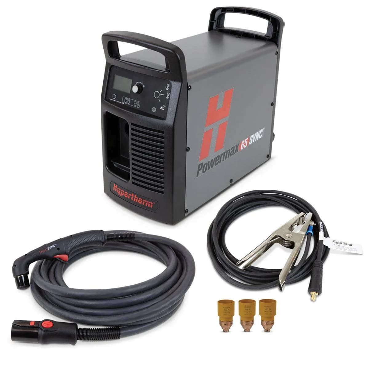 Hypertherm Powermax65 SYNC Plasma Cutter with 25 ft Hand Torch