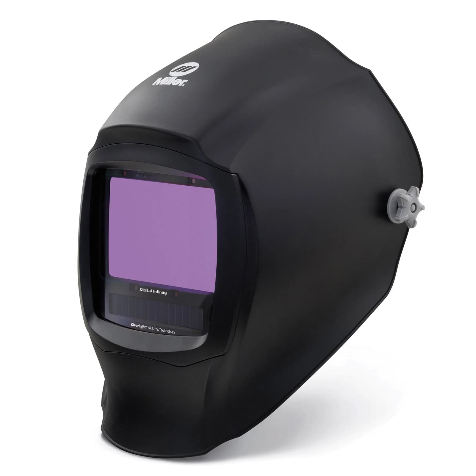 Miller Digital Infinity Welding Helmet with ClearLight 4x Lens, Black